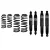 EFS felfüggesztés +40 mm futómű emelő készlet JEEP Grand Cherokee ZJ ZG 1992-1998