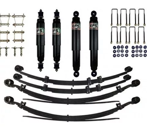 EFS odpružení +50 mm sada pro zvednutí podvozku pro Toyota Land Cruiser FJ HJ FZJ HZJ 75 s korbou, 1984-1999 ELITE