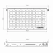 Expedition-Gear Drop down tailgate table Jeep Wrangler JKU/JK/JLU/JL