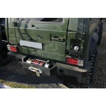   F4x4 zadní pevnostní nárazník s držákem navijáku pro - Mercedes G 1979->