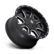 Alumínium felni 17x8.5 ET25 6x114.3/6x120 D538 Maverick Matte Black Milled Fuel