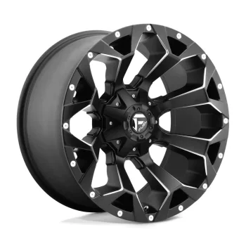   Alumínium felni 17x9 ET1 5x114.3/5x127 D546 Assault Matte Black Milled Fuel