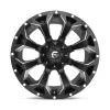   Alloy Wheel 17x9 ET1 8x165.1 D546 Assault Matte Black Milled Fuel