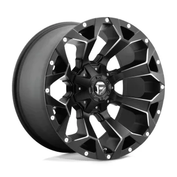   Alumínium felni 18x9 ET1 6x135/6x139,7 D546 Assault Matte Black Milled Fuel