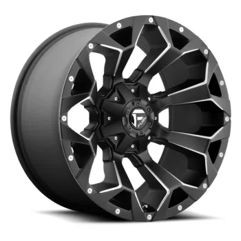   Alumínium felni 20x9 ET1 6x139,7/6x135 D546 Assault Matte Black Milled Fuel
