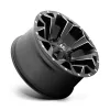   Alumínium felni 22x10 ET-18 8x165.1 D546 Assault Matte Black Milled Fuel