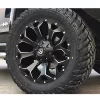   Alumínium felni 22x10 ET-22 6x139,7/6x135 D546 Assault Matte Black Milled Fuel