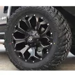 Alumínium felni 22x10 ET-22 6x139,7/6x135 D546 Assault Matte Black Milled Fuel