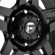 Alumínium felni 17x8.5 ET-6 5x127 D557 Anza Matte Black/Gunmetal Ring Fuel