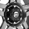   Alumínium felni 17x8.5 ET-6 5x127 D558 Anza Matte Gunmetal/Black Bead Ring Fuel