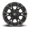   Alumínium felni 17x10 ET-18 5x127/5x114.3 D569 Vapor Matte Black/Double Dark Tint Fuel