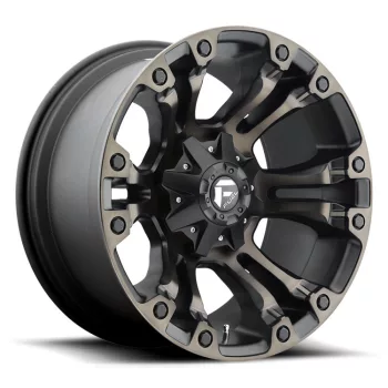   Alloy Wheel 17x9 ET20 6x139.7 D569 Vapor Matte Black Double Dark Tint Fuel