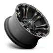 Alloy Wheel 17x9 ET20 6x139.7 D569 Vapor Matte Black Double Dark Tint Fuel