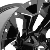   Alumínium felni 20x9 ET20 5x139.7/5x150 D576 Assault Gloss Black Milled Fuel