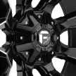 Alumínium felni 20x9 ET20 5x139.7/5x150 D576 Assault Gloss Black Milled Fuel