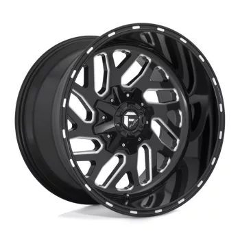   Alloy Wheel 18x9 ET-12 8x165.1 D581 Triton Gloss Black Milled Fuel