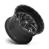   Alloy Wheel 18x9 ET-12 8x165.1 D581 Triton Gloss Black Milled Fuel