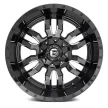 Alumínium felni 22x10 ET-18 6x135/6x139,7 D595 Sledge Gloss Black Milled Fuel