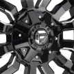 Alumínium felni 22x10 ET-18 6x135/6x139,7 D595 Sledge Gloss Black Milled Fuel