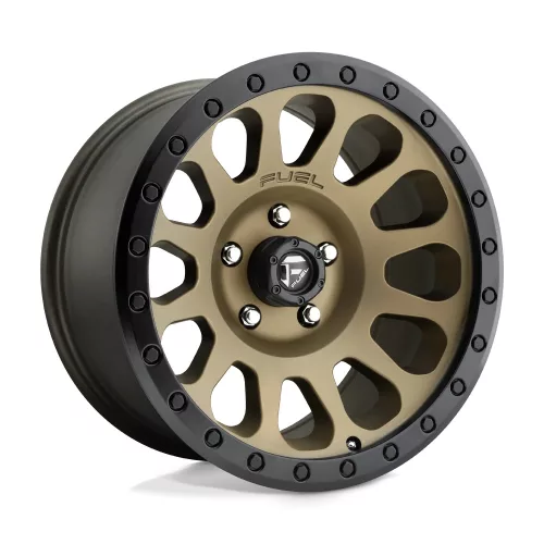 Alumínium felni 17x8.5 ET7 6x139,7 D600 Vector Matte Bronze Black Bead Ring Fuel