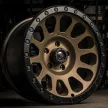 Alumínium felni 18x9 ET20 5x150 D600 Vector Matte Bronze/Black Bead Ring Fuel