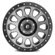 Alumínium felni 17x9 ET-12 5x127 D601 Vector Matte Gunmetal/Black Bead Ring Fuel
