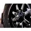 Alumínium felni 22x10 ET-24 6x135/6x139,7 D610 Maverick Gloss Black Milled Fuel
