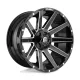 Alumínium felni 18x9 ET-12 5x114.3/5x127 D615 Contra Gloss Black Milled Fuel