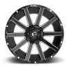   Alloy Wheel 20x10 ET-18 5x139.7/5x150 D615 Contra Gloss Black Milled Fuel