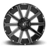   Alumínium felni 20x10 ET-19 6x135/6x139,7 D615 Contra Gloss Black Milled Fuel