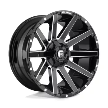   Alumínium felni 20x9 ET2 6x135/6x139,7 D615 Contra Gloss Black Milled Fuel
