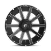   Alumínium felni 18x9 ET1 6x135/6x139,7 D616 Contra Matte Black Milled Fuel