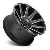   Alumínium felni 20x9 ET1 5x139.7/5x150 D616 Contra Matte Black Milled Fuel