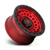   Alumínium felni 17x9 ET1 5x127 D632 Zephyr Candy RED Black Bead Ring Fuel