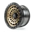 Alumínium felni 17x9 ET-12 5x127 D634 Zephyr Matte Bronze Black Bead Ring Fuel