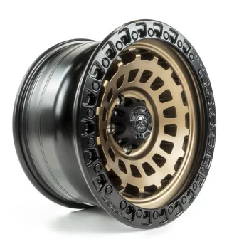   Alumínium felni 17x9 ET1 5x127 D634 Zephyr Matte Bronze/Black Bead Ring Fuel