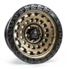   Alumínium felni 17x9 ET1 5x127 D634 Zephyr Matte Bronze/Black Bead Ring Fuel