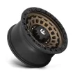 Alloy Wheel 18x9 ET-12 8x165.1 D634 Zephyr Matte Bronze Black Bead Ring Fuel