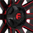 Alumínium felni 20x10 ET-18 5x139.7/5x150 D643 Contra Gloss Black/Red Tinted Clear Fuel
