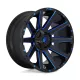 Alumínium felni 18x9 ET1 6x135/6x139,7 D644 Contra Gloss Black Blue Tinted Clear Fuel