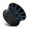   Alumínium felni 18x9 ET1 6x135/6x139,7 D644 Contra Gloss Black Blue Tinted Clear Fuel