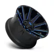 Alumínium felni 18x9 ET1 6x135/6x139,7 D644 Contra Gloss Black Blue Tinted Clear Fuel