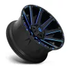   Alumínium felni 22x10 ET-19 6x135/6x139,7 D644 Contra Gloss Black/Blue Tinted Clear Fuel