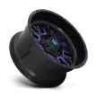 Alumínium felni 18x9 ET20 6x135/6x139,7 D645 Stroke Gloss Black Blue Tinted Clear Fuel