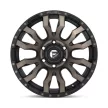 Alloy Wheel 20x9 ET20 6x135 D674 Blitz Matte Black Double Dark Tint Fuel