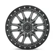 Alloy Wheel 18x9 ET1 5x139.7 D680 Rebel Matte GUN Metal Black Bead Ring Fuel