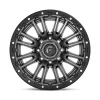   Alumínium felni 20x10 ET-18 8x180 D680 Rebel Matte GUN Metal Black Bead Ring Fuel