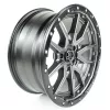   Alumínium felni 20x9 ET20 5x127 D680 Rebel 5 Anthracite Gun Metal/Black Ring Fuel