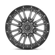 Alloy Wheel 22x10 ET-18 8x180 D680 Rebel Matte GUN Metal Black Bead Ring Fuel