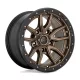 Alumínium felni 17x9 ET-12 5x127 D681 Rebel Matte Bronze Black Bead Ring Fuel
